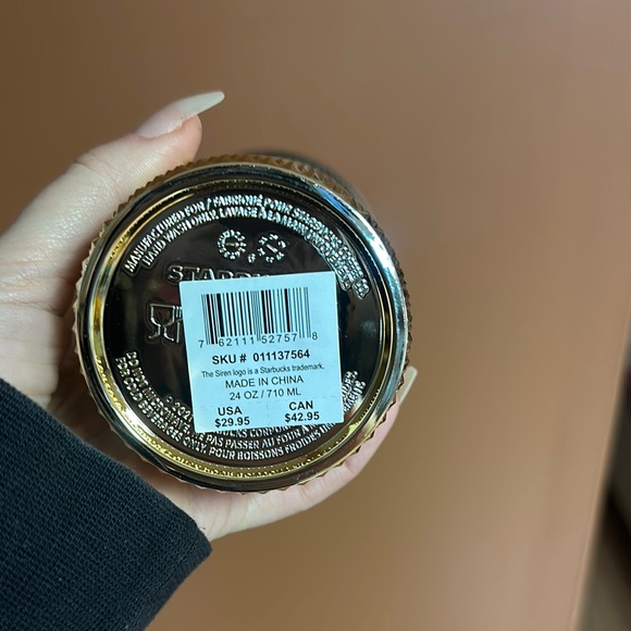 Starbucks Gold Tumbler - Picture 3 of 4